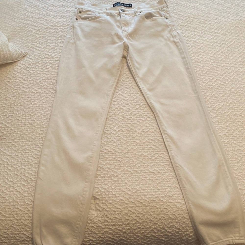 Express White Jeans